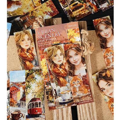 City Romance Sticker 25pcs