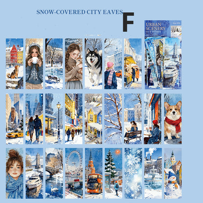 City Romance Sticker 25pcs