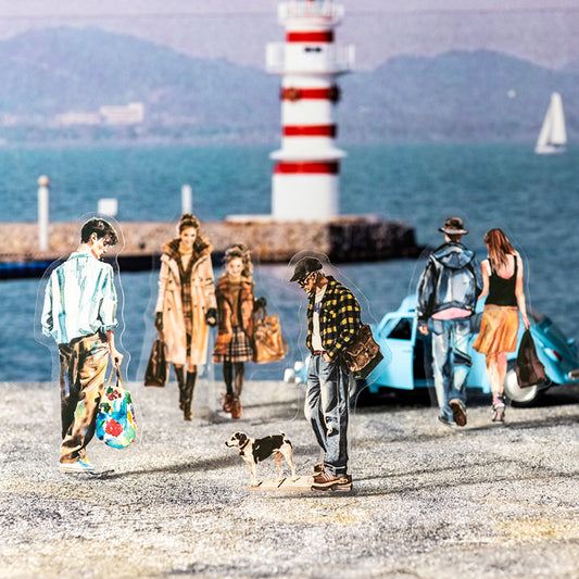 City Walk Sticker 20pcs