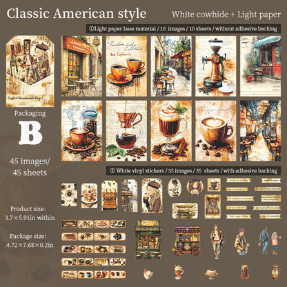Coffee Theme Pack 45pcs