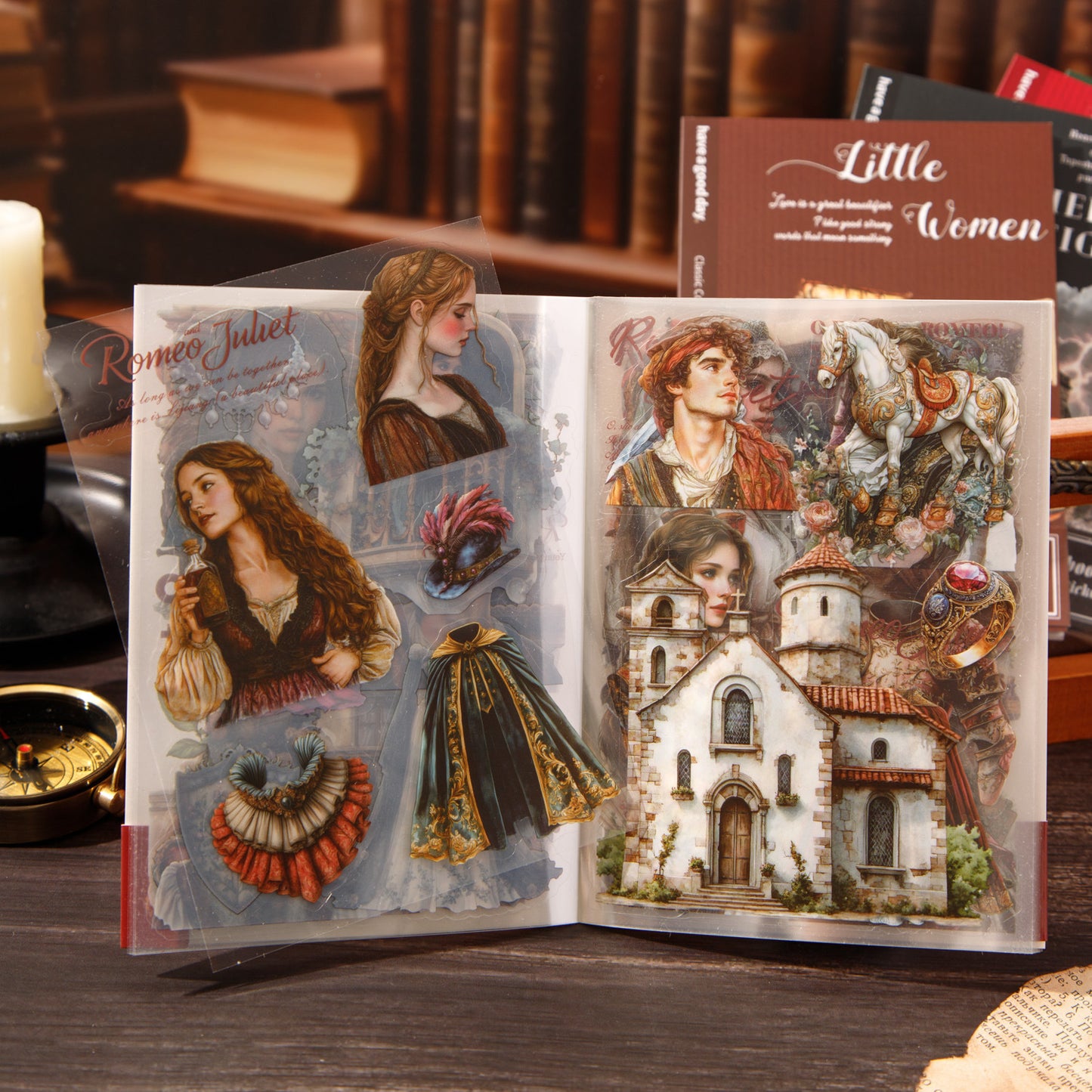 Classic Collection Sticker Book 20pcs