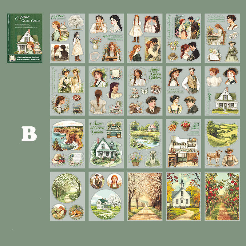 Classic Collection Sticker Book 20pcs
