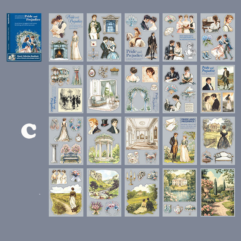 Classic Collection Sticker Book 20pcs