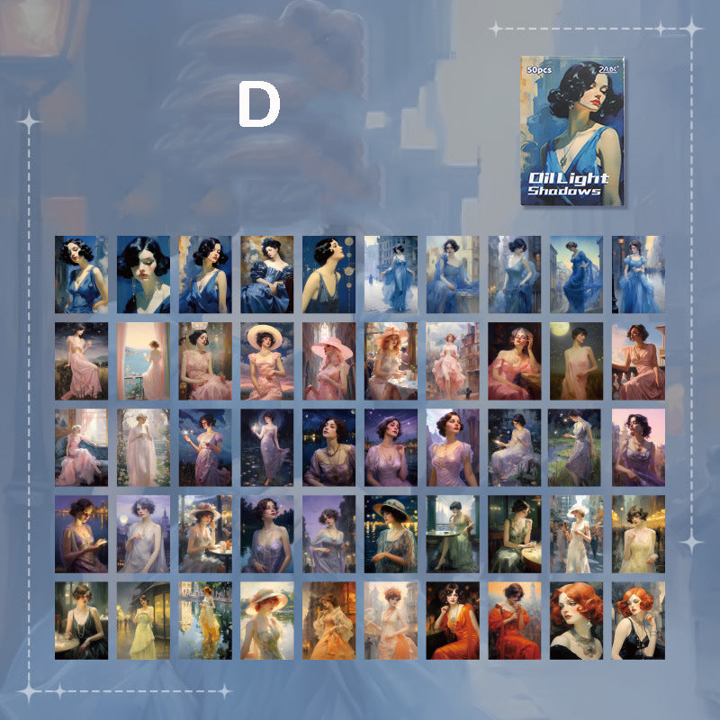 Classical Film Stickers 50 sheets