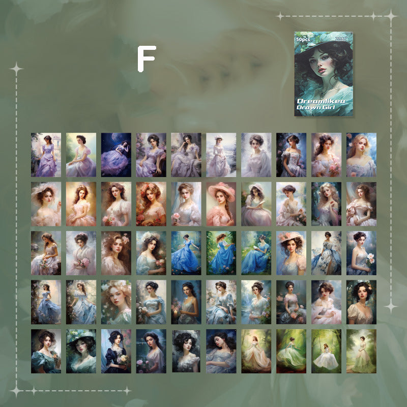 Classical Film Stickers 50 sheets