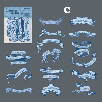 Classical Learning Sticker 30pcs