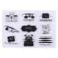 Clear Silicone Vintage Stamps