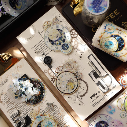 6cm*100cm Clocks and Gears Tape