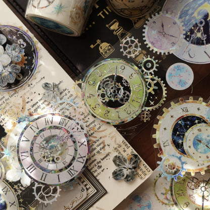 6cm*100cm Clocks and Gears Tape