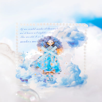 Cloud Girl Sticker 20pcs