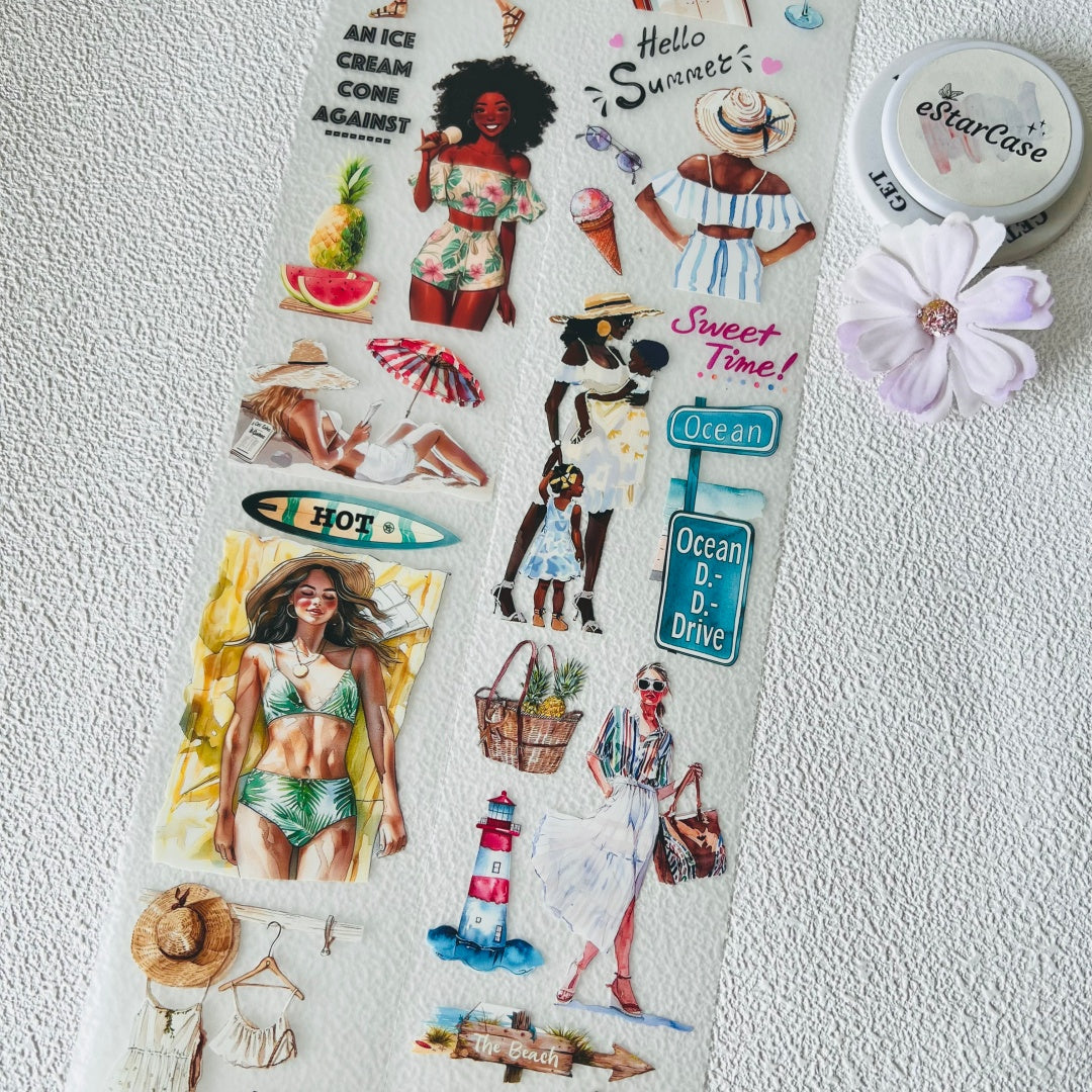 6.5cm*2m Coastal Art Tape