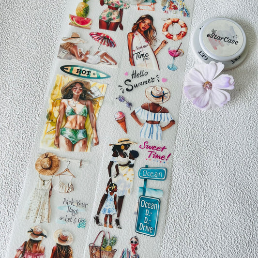 6.5cm*2m Coastal Art Tape