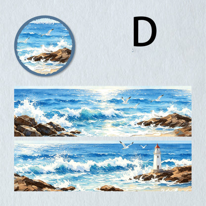 Coastline Letter Tape