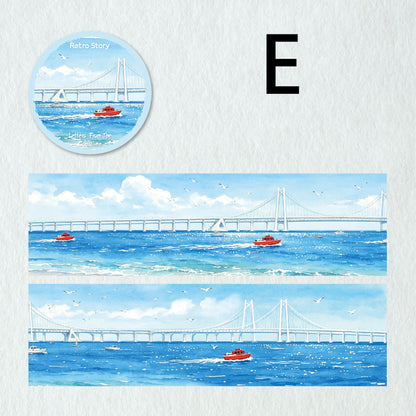 Coastline Letter Tape