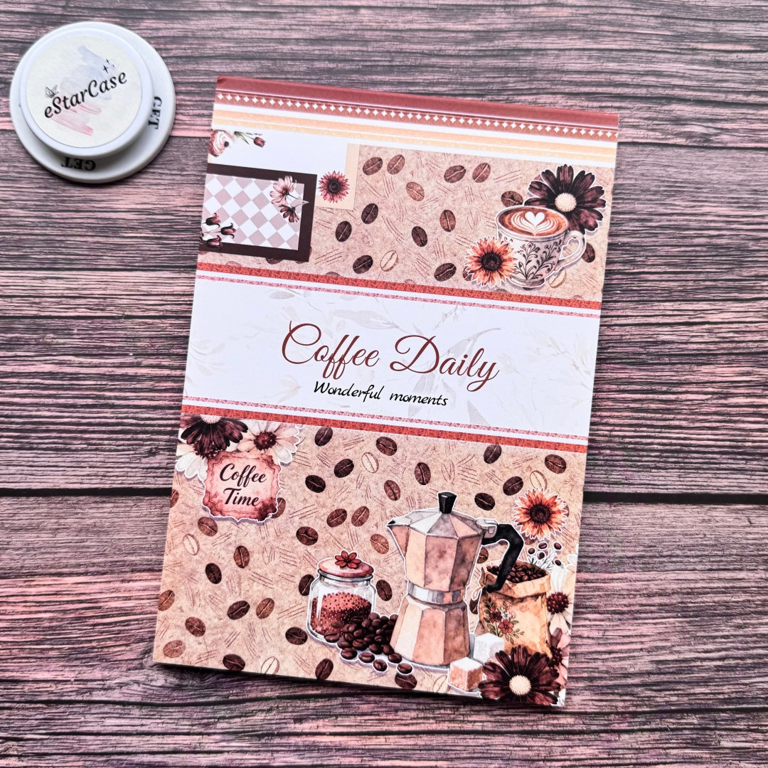 Coffee Daily Sticker Book