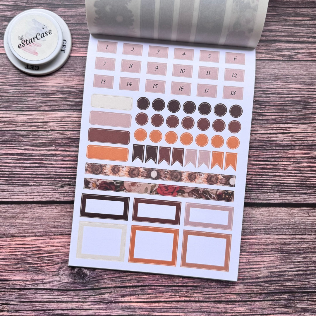 Coffee Daily Sticker Book