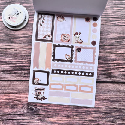 Coffee Daily Sticker Book