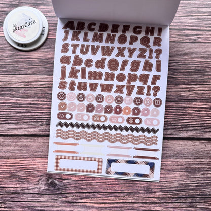 Coffee Daily Sticker Book