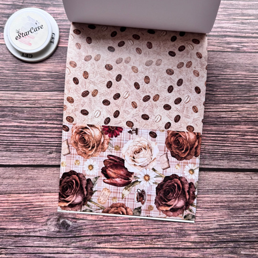 Coffee Daily Sticker Book