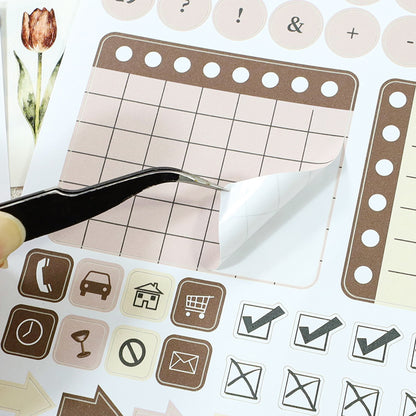 Coffee Daily Sticker Book