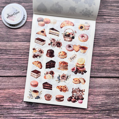 Coffee Daily Sticker Book