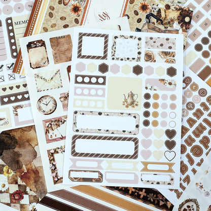 Coffee Daily Sticker Book