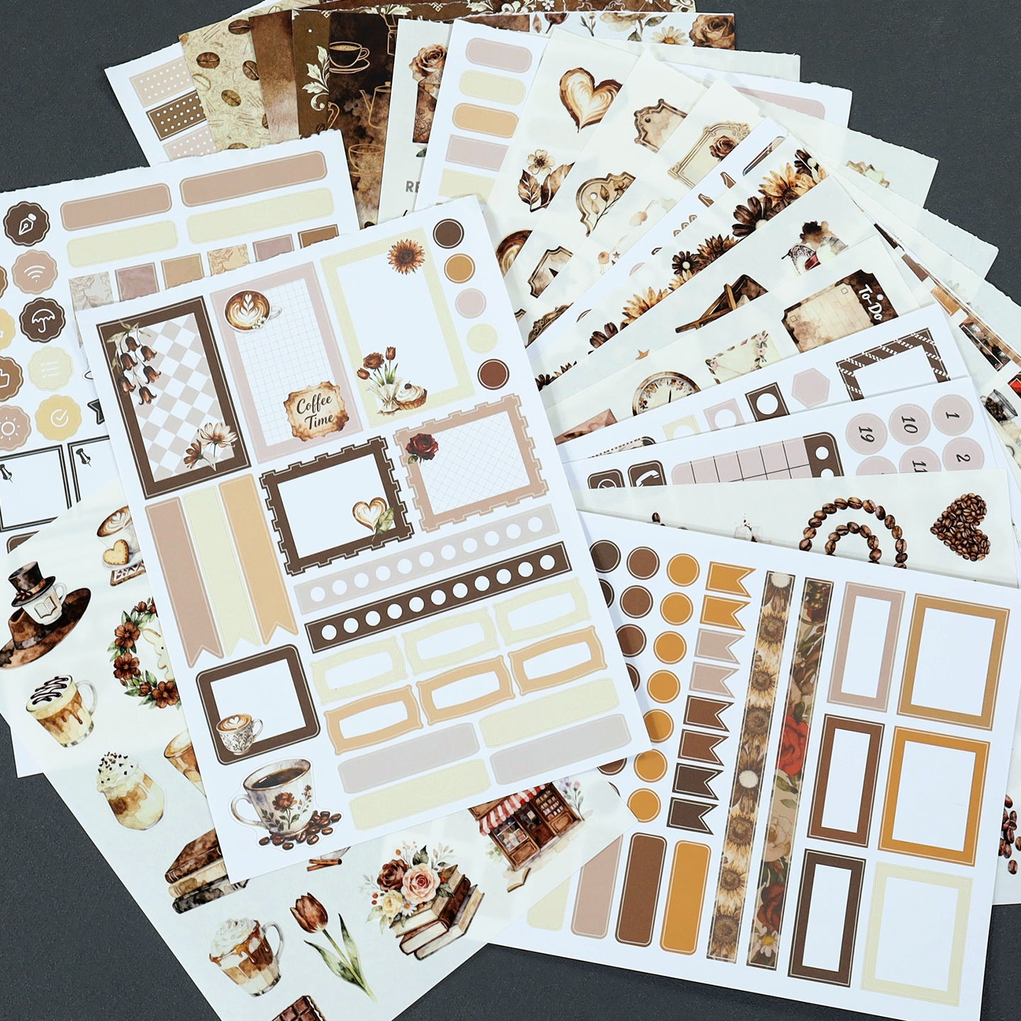 Coffee Daily Sticker Book