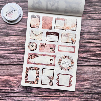 Coffee Daily Sticker Book