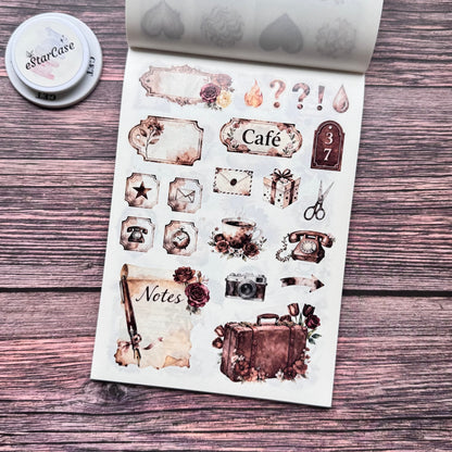 Coffee Daily Sticker Book