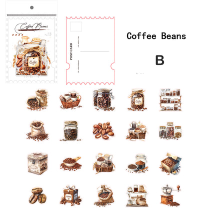Coffee Life Sticker 20pcs