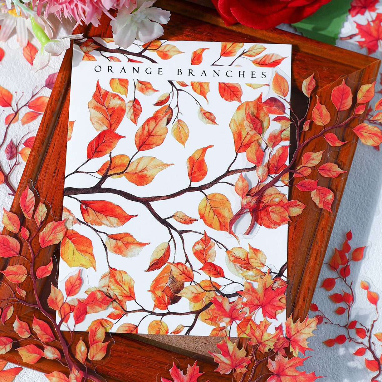 Branches and Leaves Sticker 20pcs