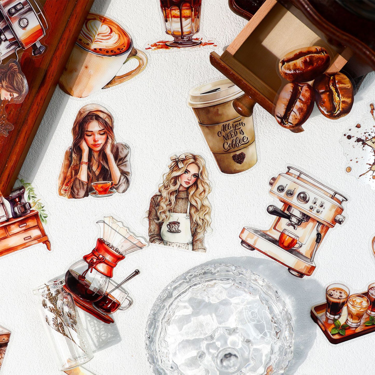 Coffee Life Sticker 20pcs