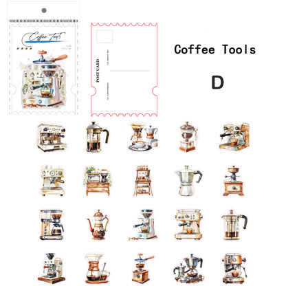 Coffee Life Sticker 20pcs