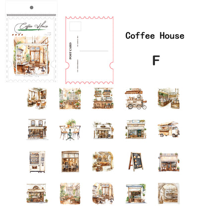 Coffee Life Sticker 20pcs