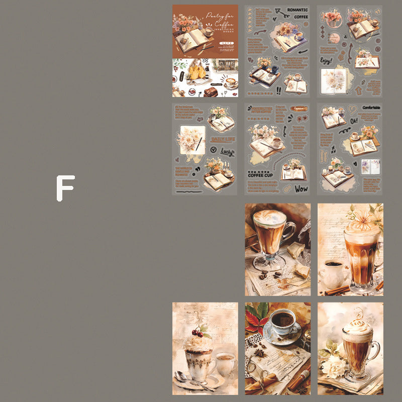 Coffee Meets Bookstore Stickers 20pcs