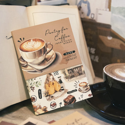 Coffee Meets Bookstore Stickers 20pcs