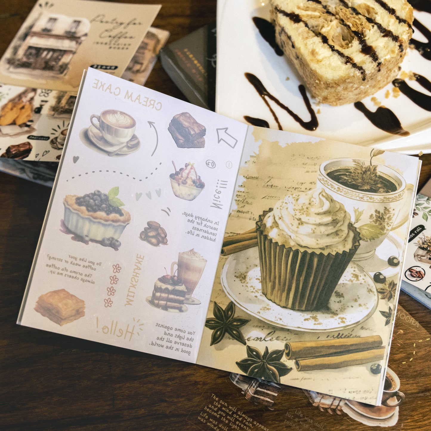 Coffee Meets Bookstore Stickers 20pcs