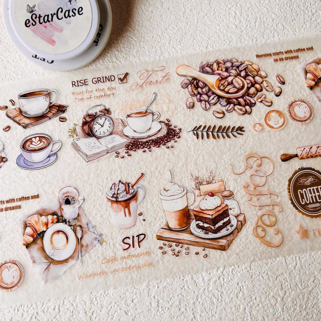 6cm*2m Coffee Moment Tape