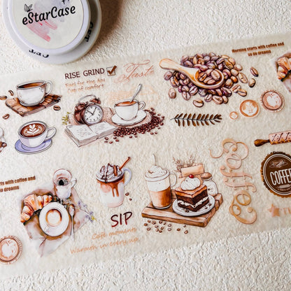 6cm*2m Coffee Moment Tape