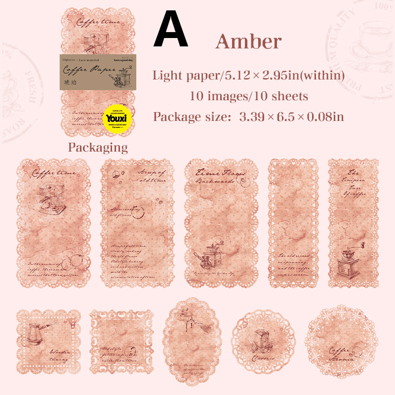 Coffee Paper 10pcs