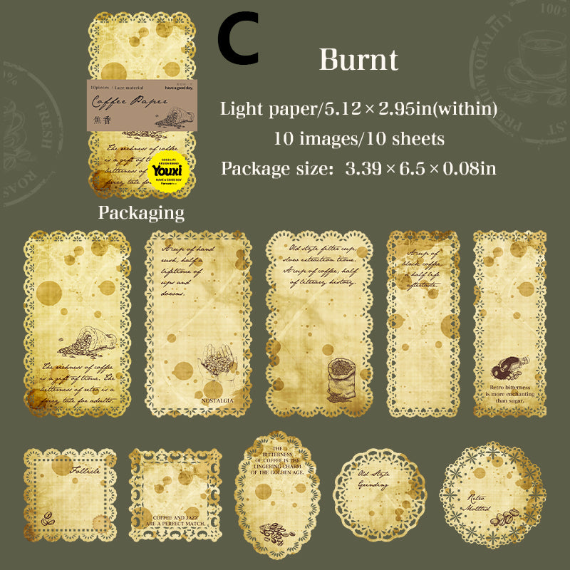 Coffee Paper 10pcs