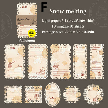 Coffee Paper 10pcs