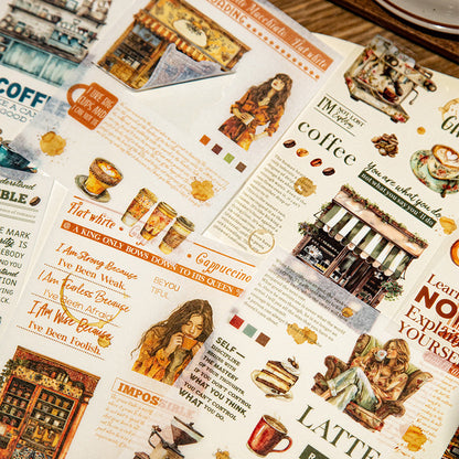 Coffee Weekly Sticker 20pcs