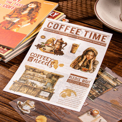 Coffee Weekly Sticker 20pcs