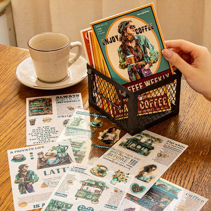 Coffee Weekly Sticker 20pcs