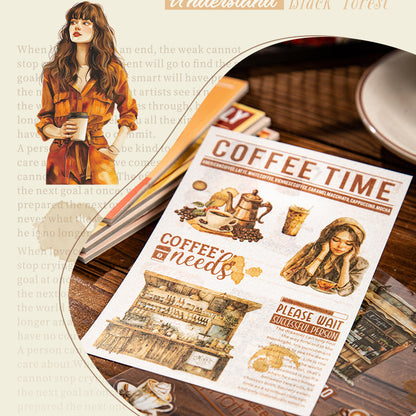 Coffee Weekly Sticker 20pcs