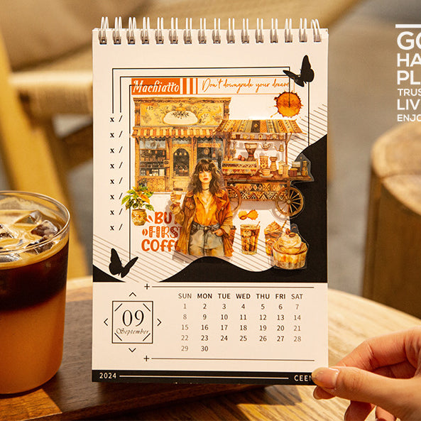 Coffee Weekly Sticker 20pcs