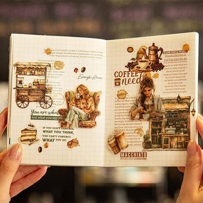 Coffee Weekly Sticker 20pcs