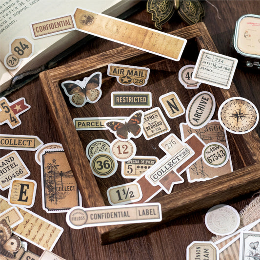 Collage Showroom Sticker 40pcs