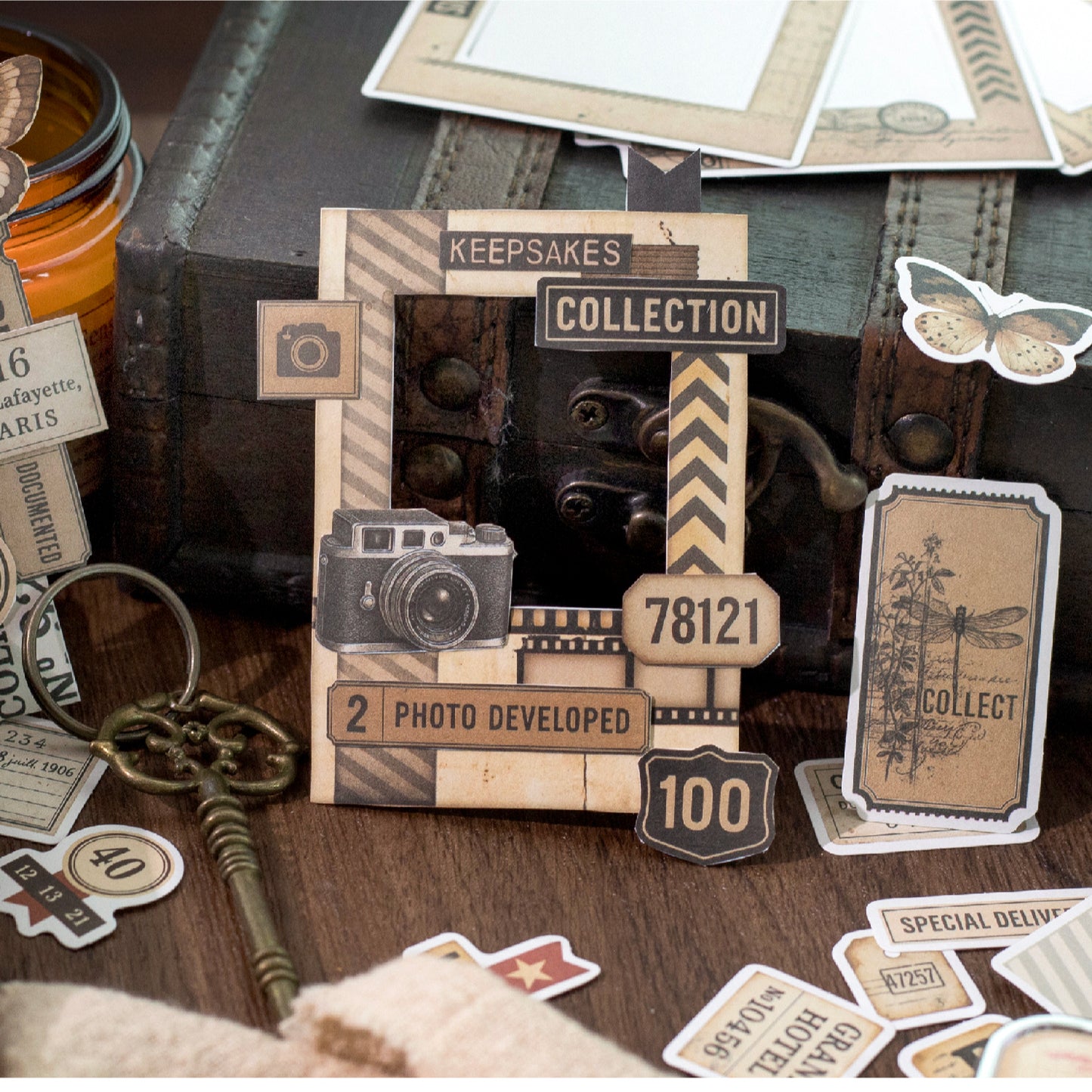 Collage Showroom Sticker 40pcs